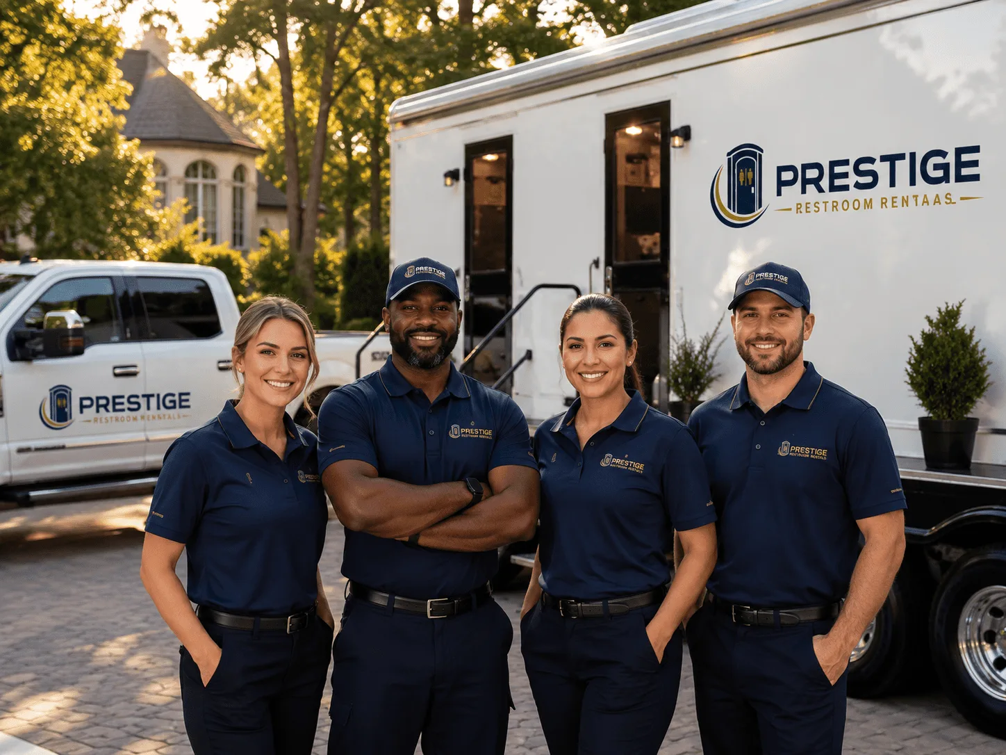 Trusted Luxury Portable Restrooms company in Advance, NC